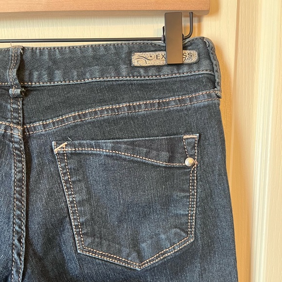 Express Boot Cut Low Rise Denim Jeans 0R - Picture 4 of 7